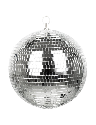 Diskokugel silber 30 cm