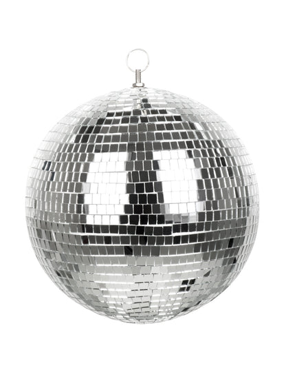 Diskokugel silber 30 cm
