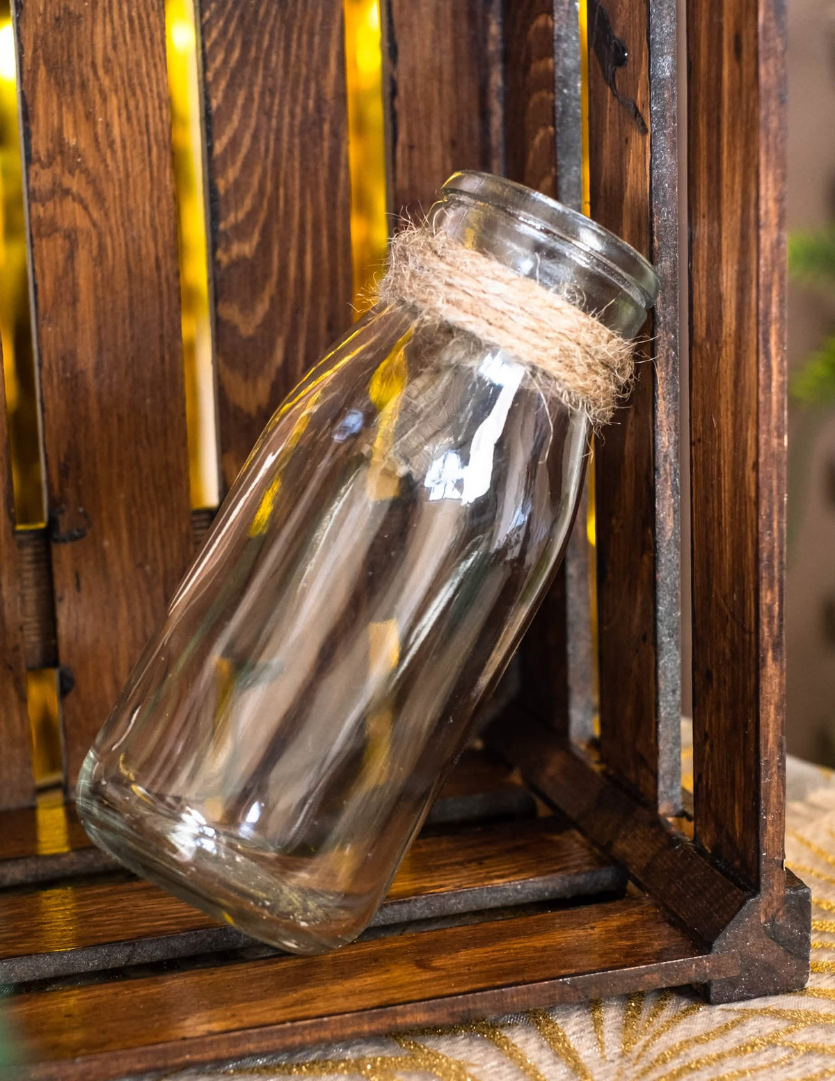 Flasche Candy Bar 14 cm aus Glas