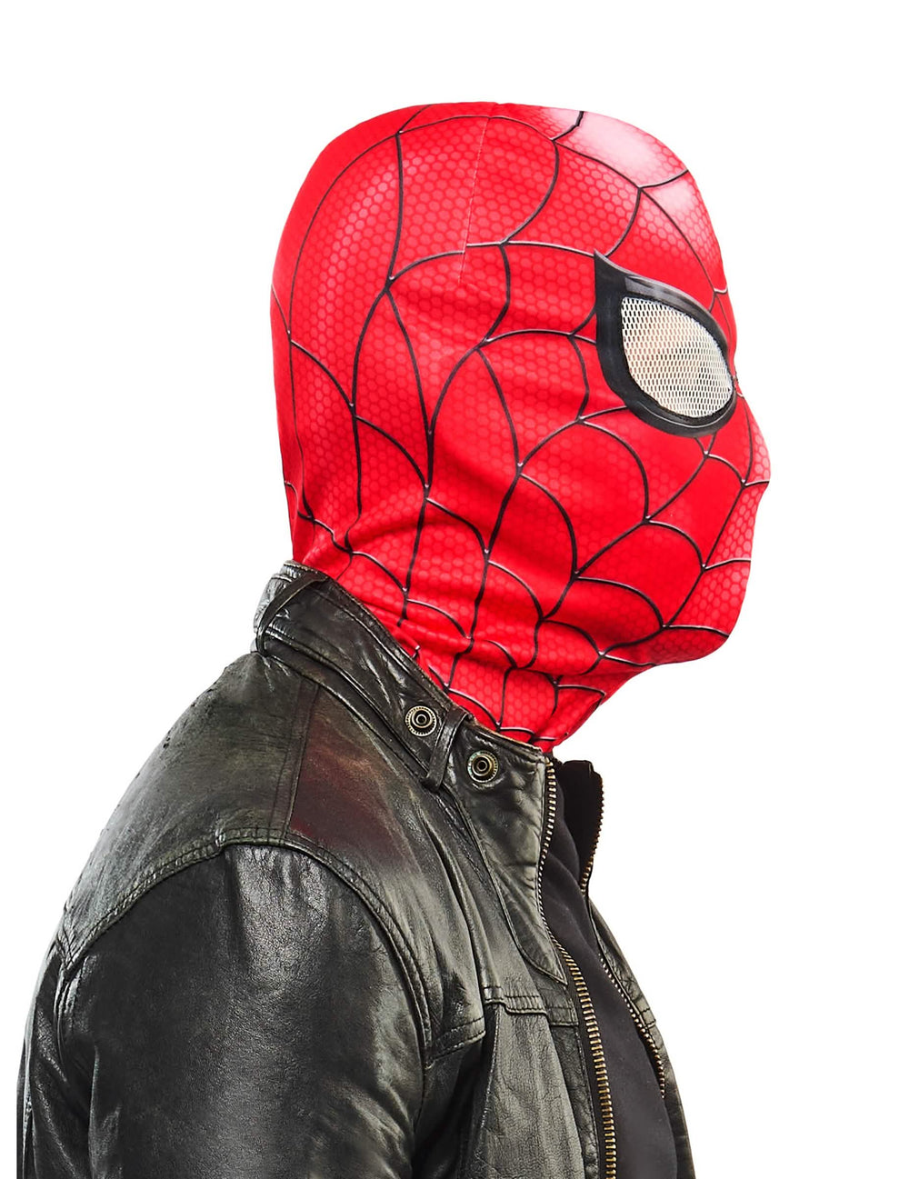 Vue de profil de la cagoule Spider-Man™