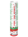 Canon à confettis supporter Italie vert blanc et rouge