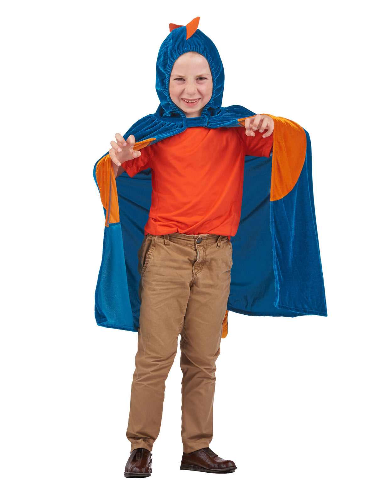 Dino Umhang Kinder Blau