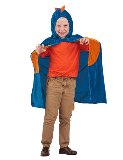 Dino Umhang Kinder Blau