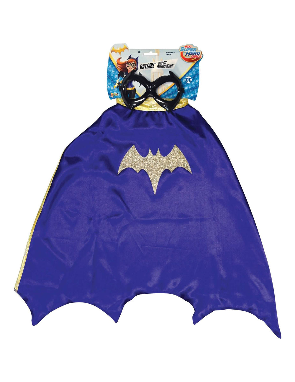Überblick über den Batgirl Super Hero Girls™ Umhang und die Maske für Kinder