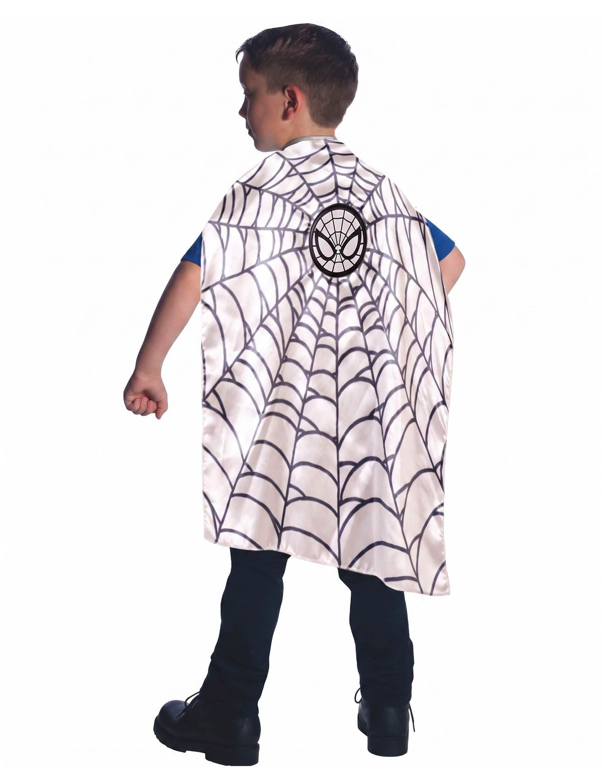 Spiderman™ Umhang für Kinder weiss