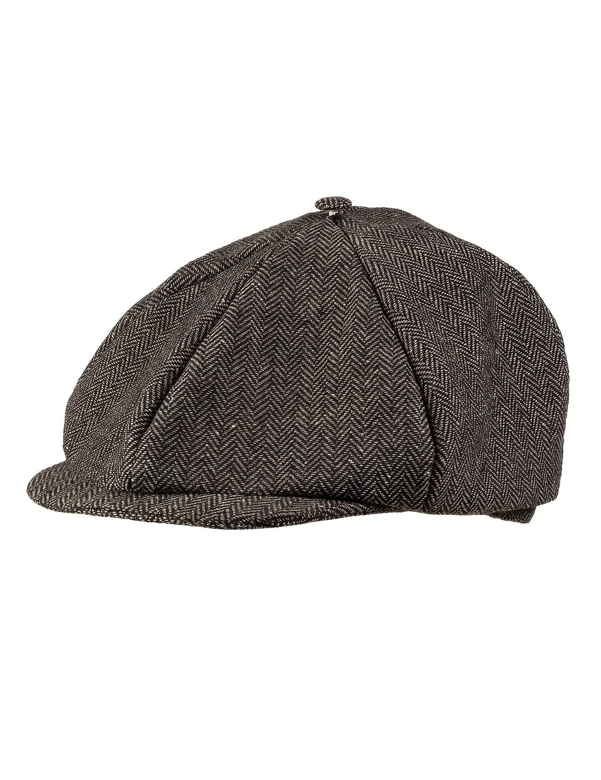 Vue de côté de la casquette de détective