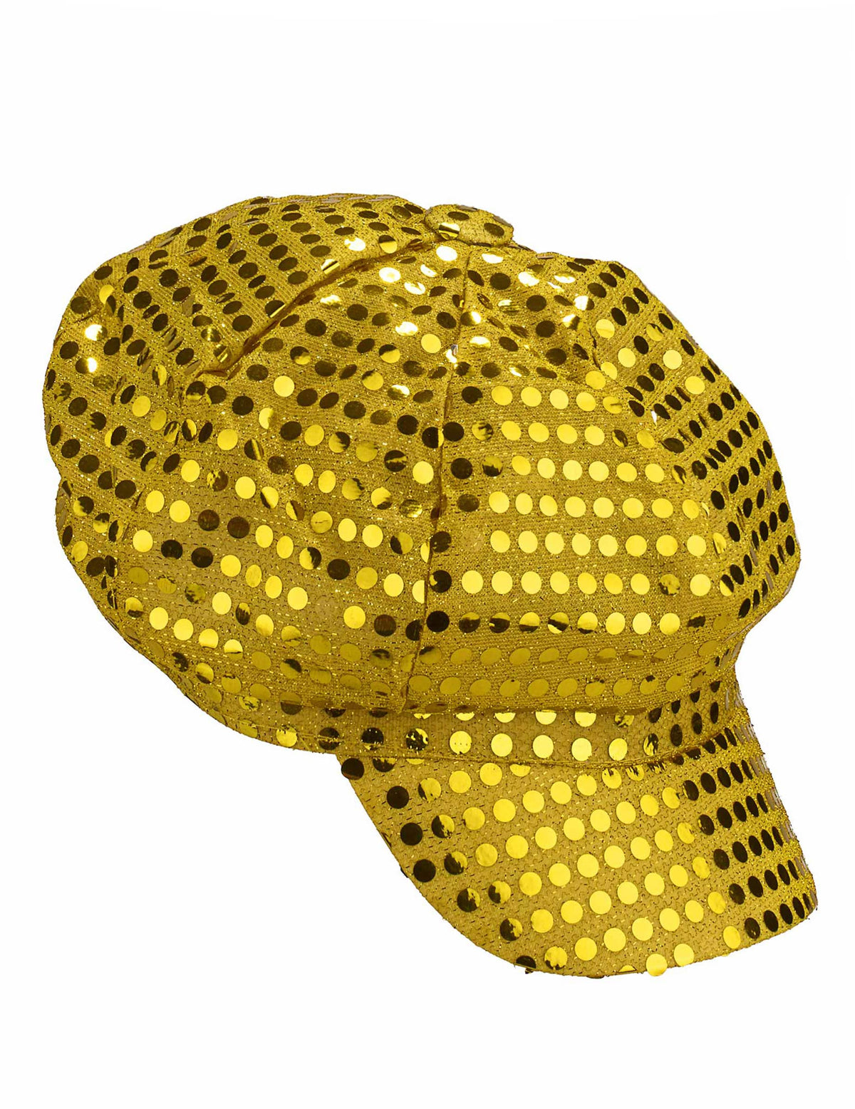 Goldene Disco-Kappe für Erwachsene