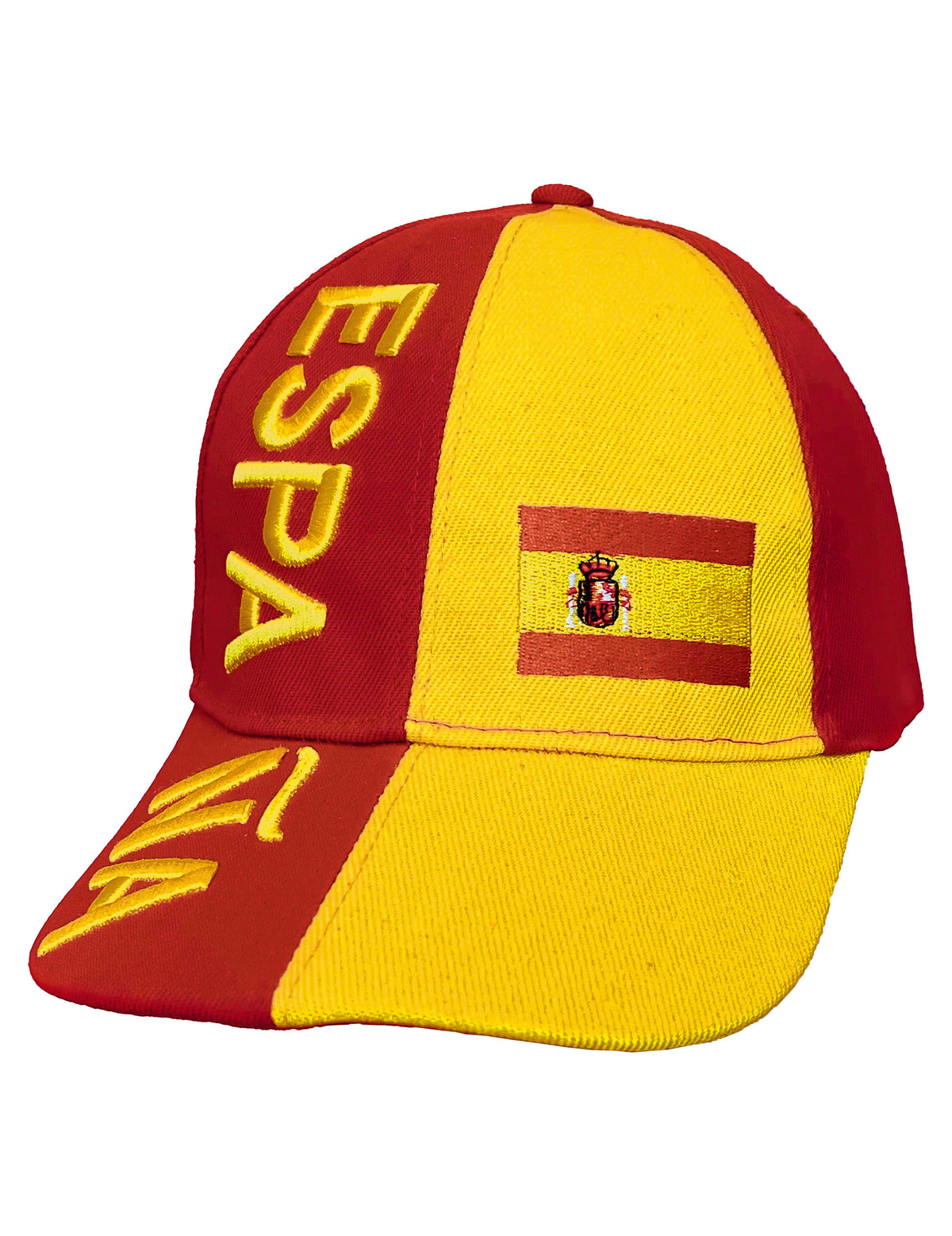 Spanien Fan-Kappe für Erwachsene