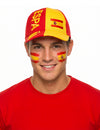 Spanien Fan-Kappe für Erwachsene