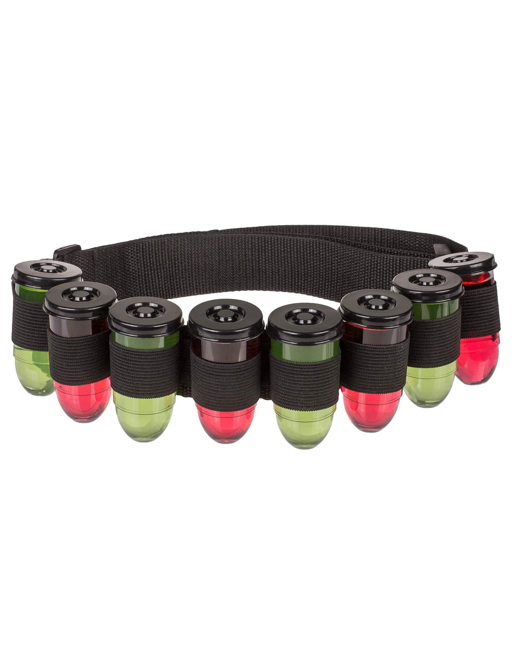 Vue de face de la ceinture à shooters pour adulte