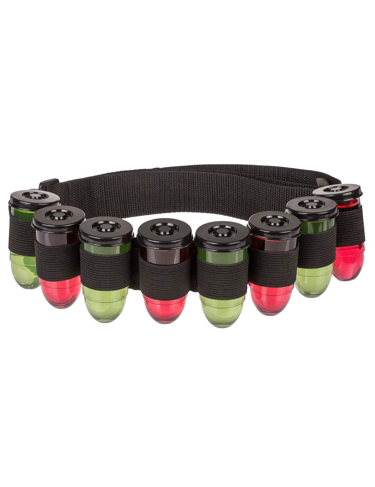 Vue de face de la ceinture à shooters pour adulte