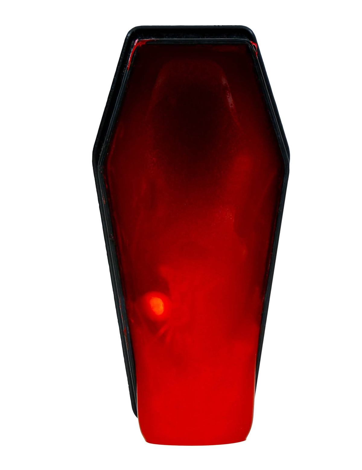 Kleiner Sarg mit rotem Schleim