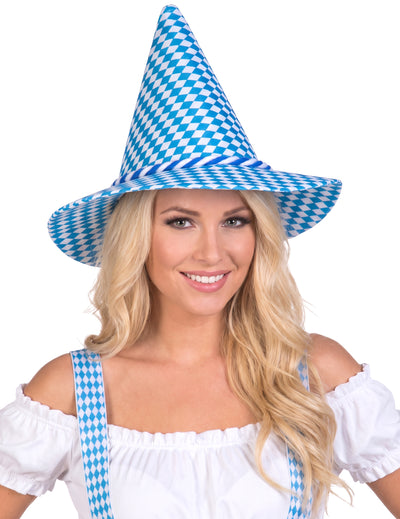 Bayern-Hut für Erwachsene blau-weiß