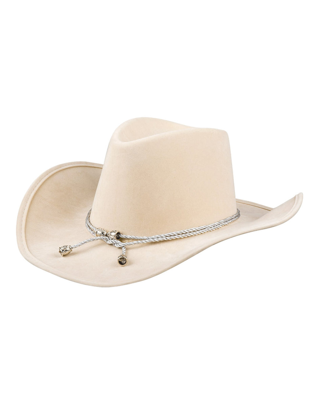 Vue de profil du chapeau cowboy pour adulte