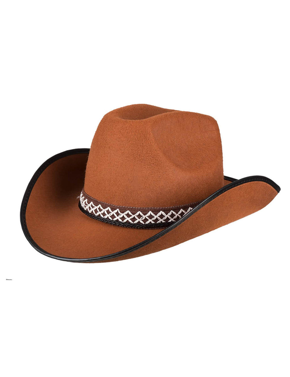 Dreiviertelansicht des Cowboyhuts für Kinder