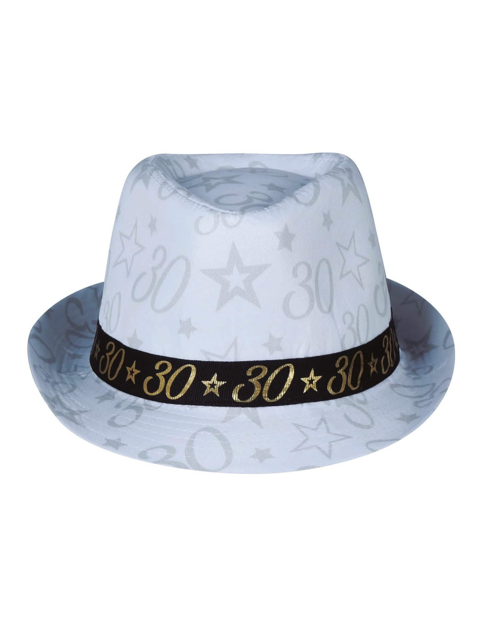 Vue de face du chapeau de gangster 30 ans