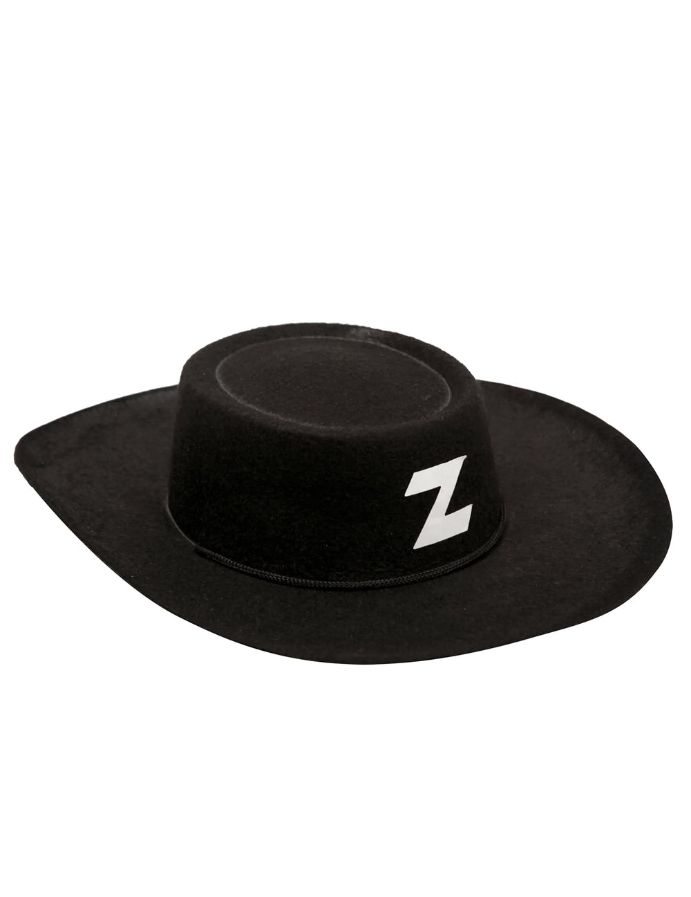 Vue de profil du chapeau de justicier masqué pour enfant