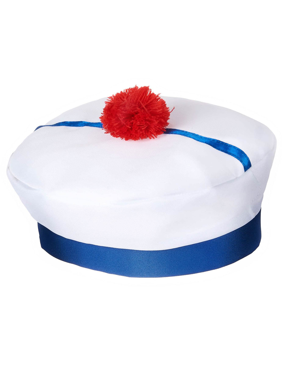 Matrosenhut-Seefahrer für Erwachsene weiss-blau