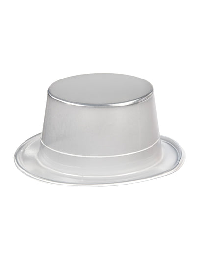Vue de profil du chapeau haut de forme brillant