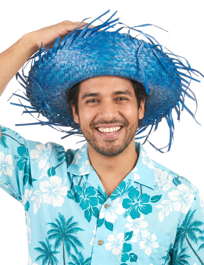 Blauer Hawaii Hut für Erwachsene