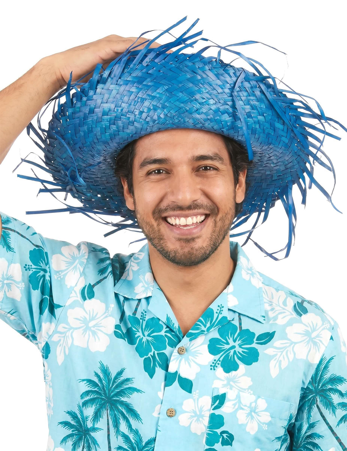 Blauer Hawaii Hut für Erwachsene