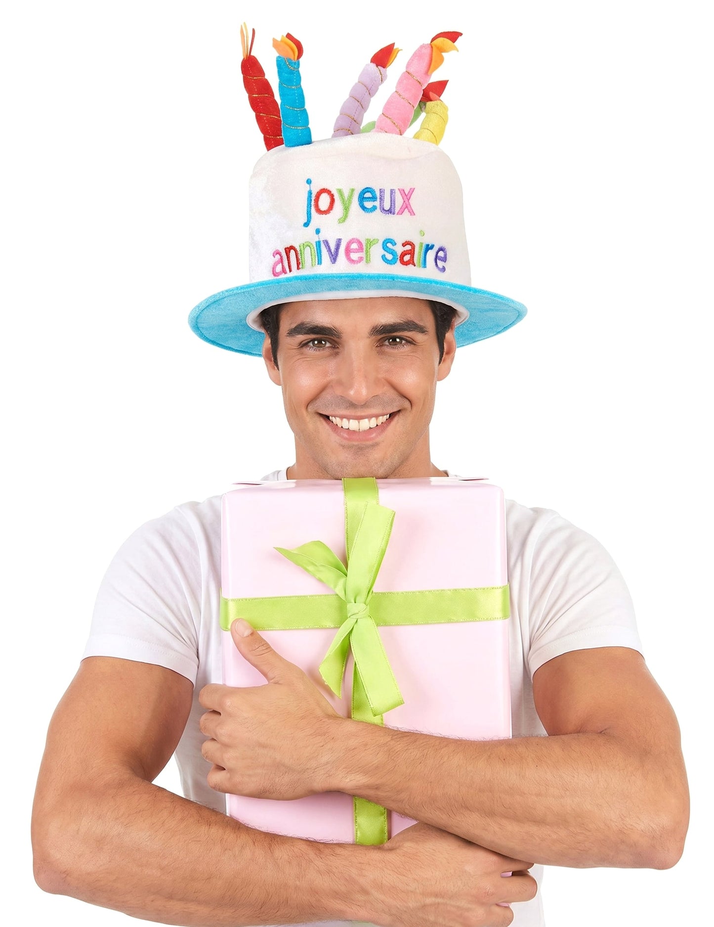 Hut Joyeux Anniversaire für Erwachsene