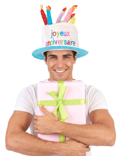 Chapeau joyeux anniversaire adulte