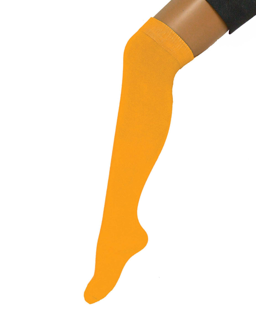 Lange gelbe Socken für Erwachsene