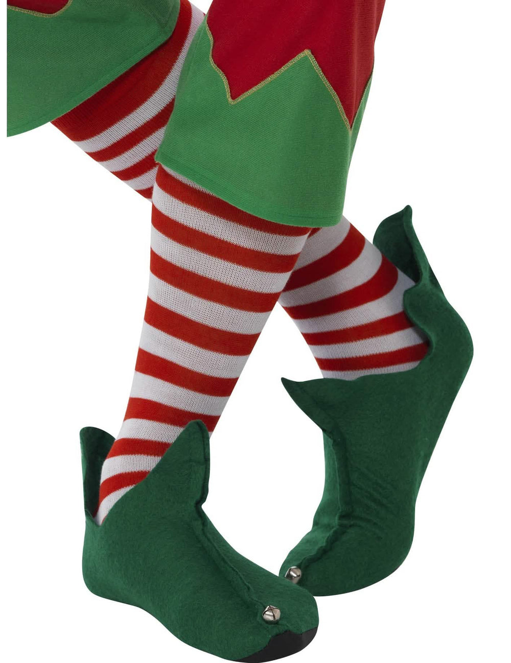Gestreifte Socken für Erwachsene rot und weiß