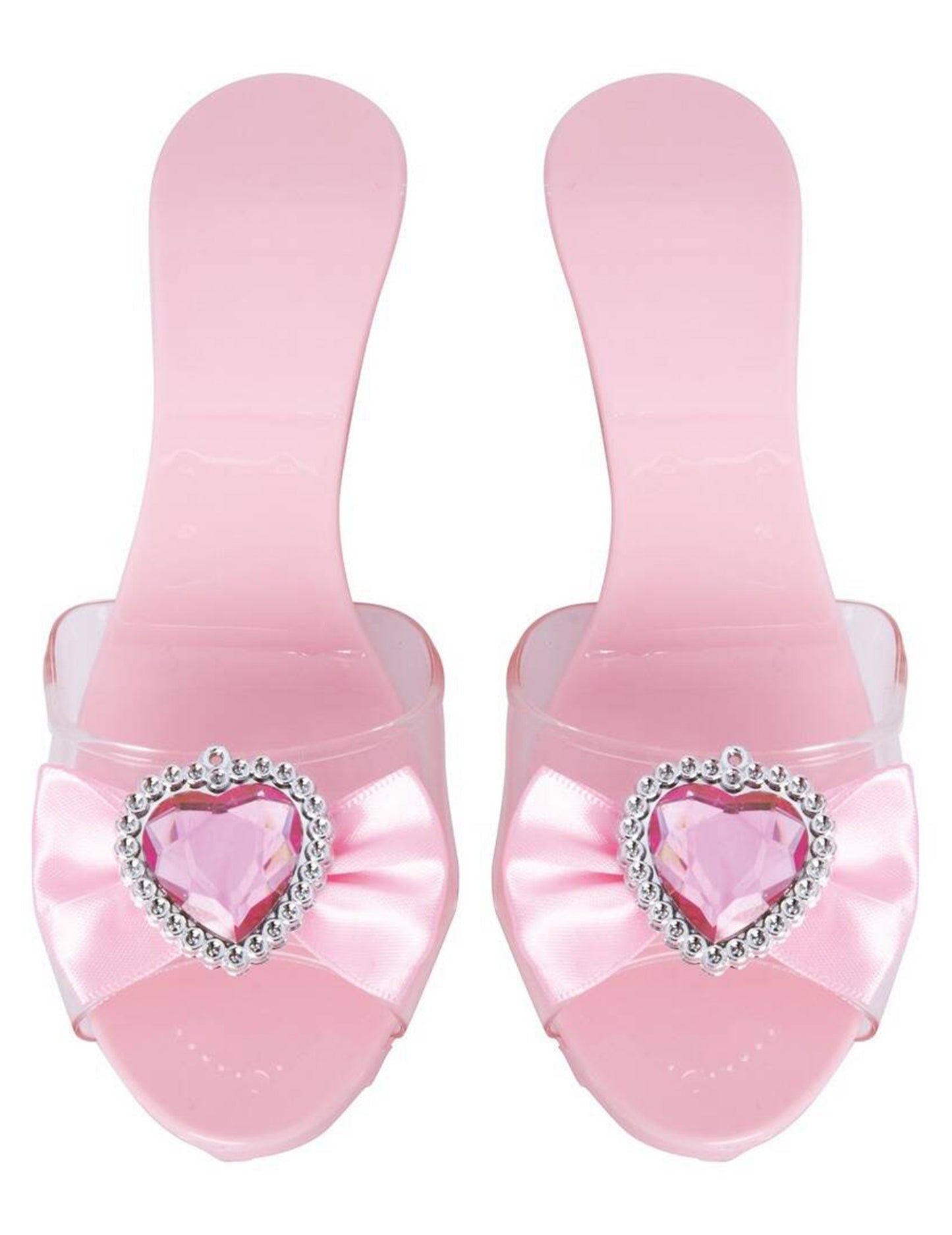Vue de dessus des chaussures de princesse pour enfant