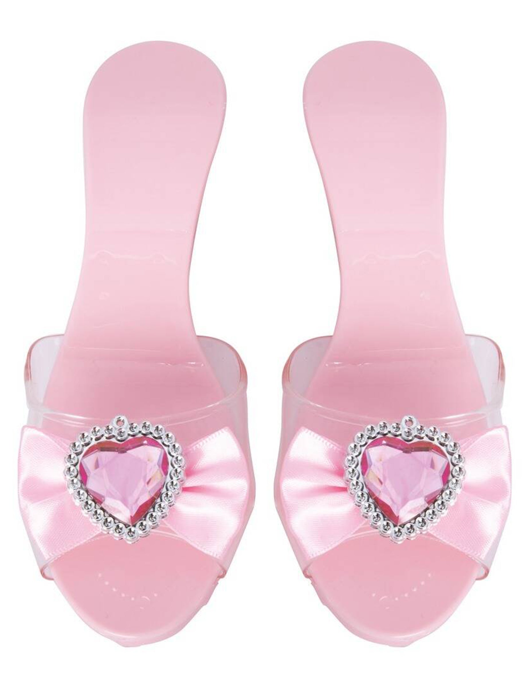 Vue de dessus des chaussures de princesse pour enfant