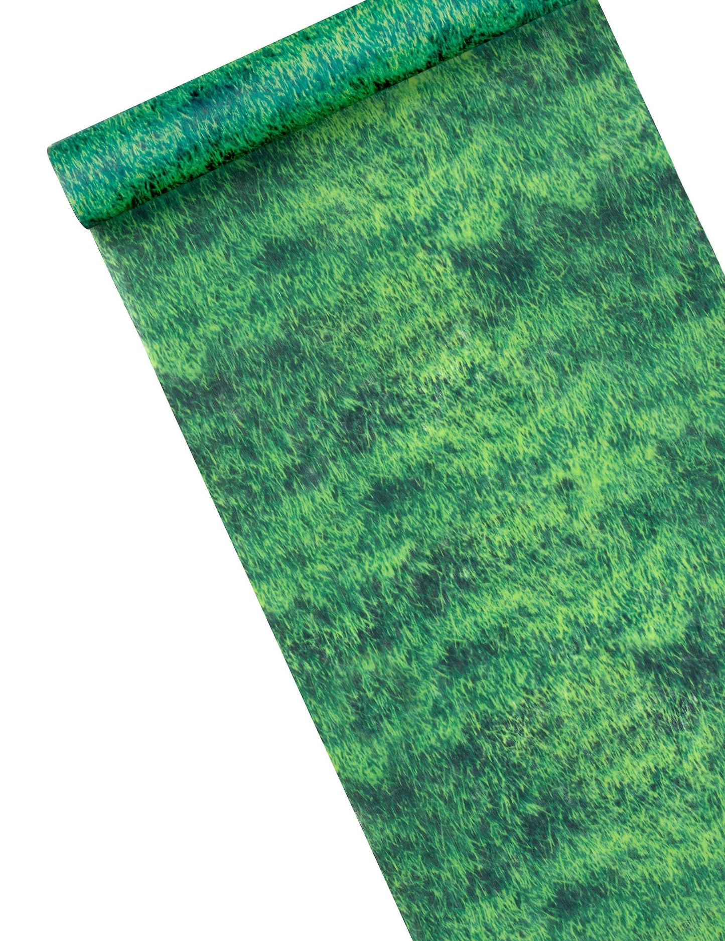 Chemin de table intissé effet pelouse pour soirée foot vert