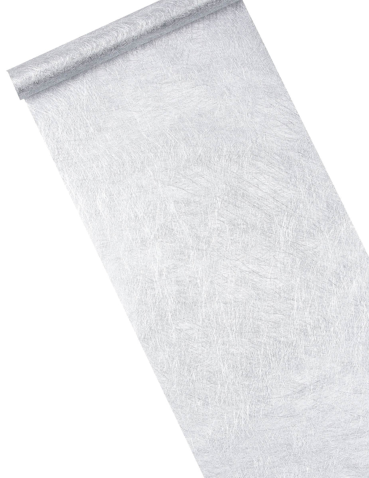 Tischläufer aus Vlies mit Metallic-Effekt für Party Grau, Silber