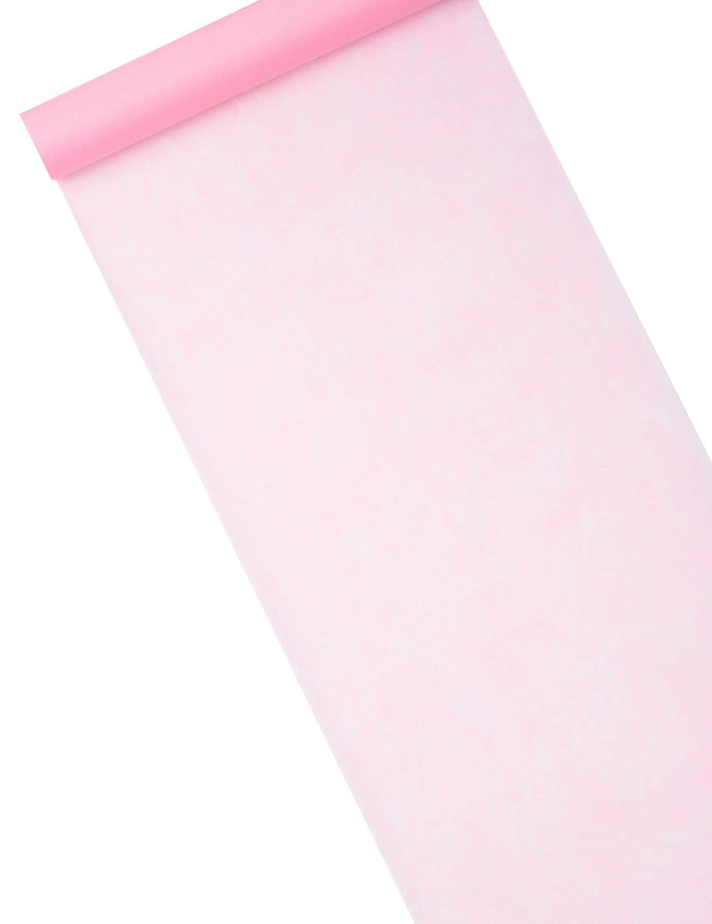 Tischläufer aus Vliesstoff in Rosa, Pink, hell auf Rolle