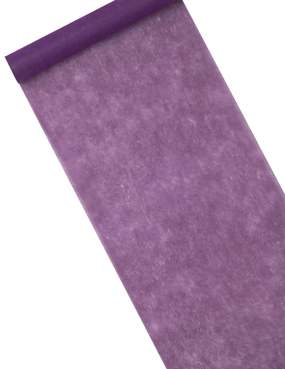 Chemin de table intissé violet prune