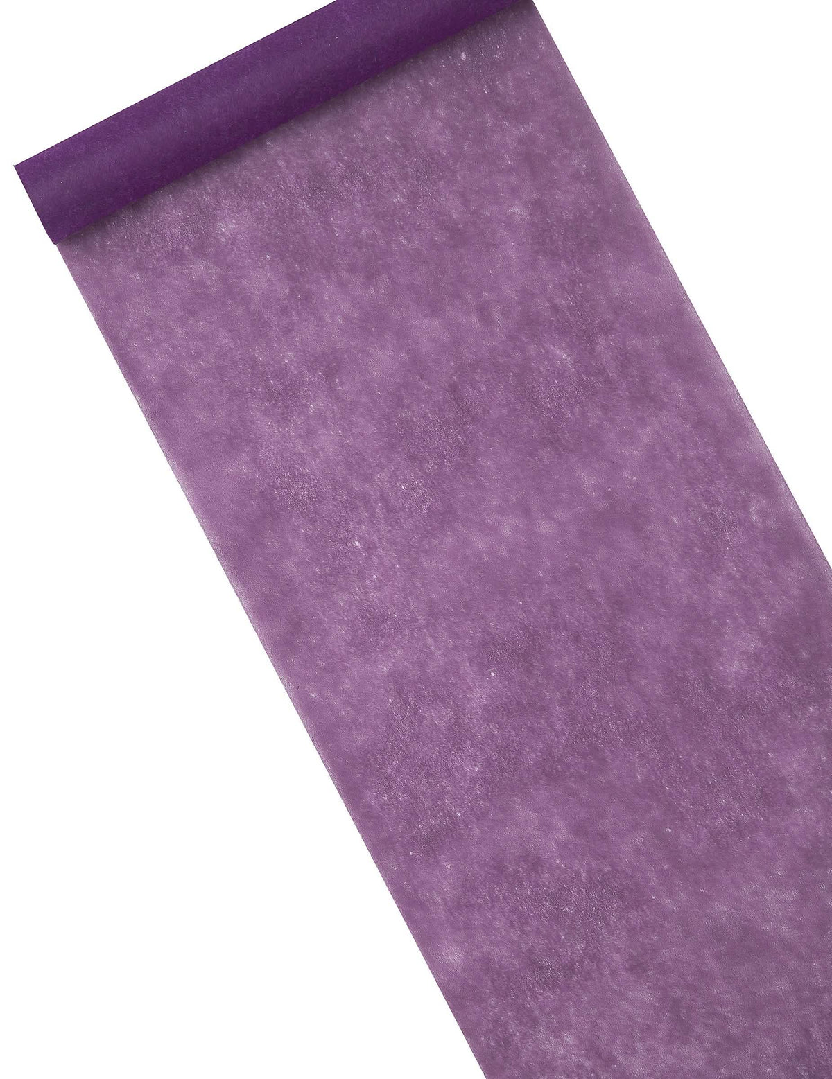 Chemin de table intissé violet prune