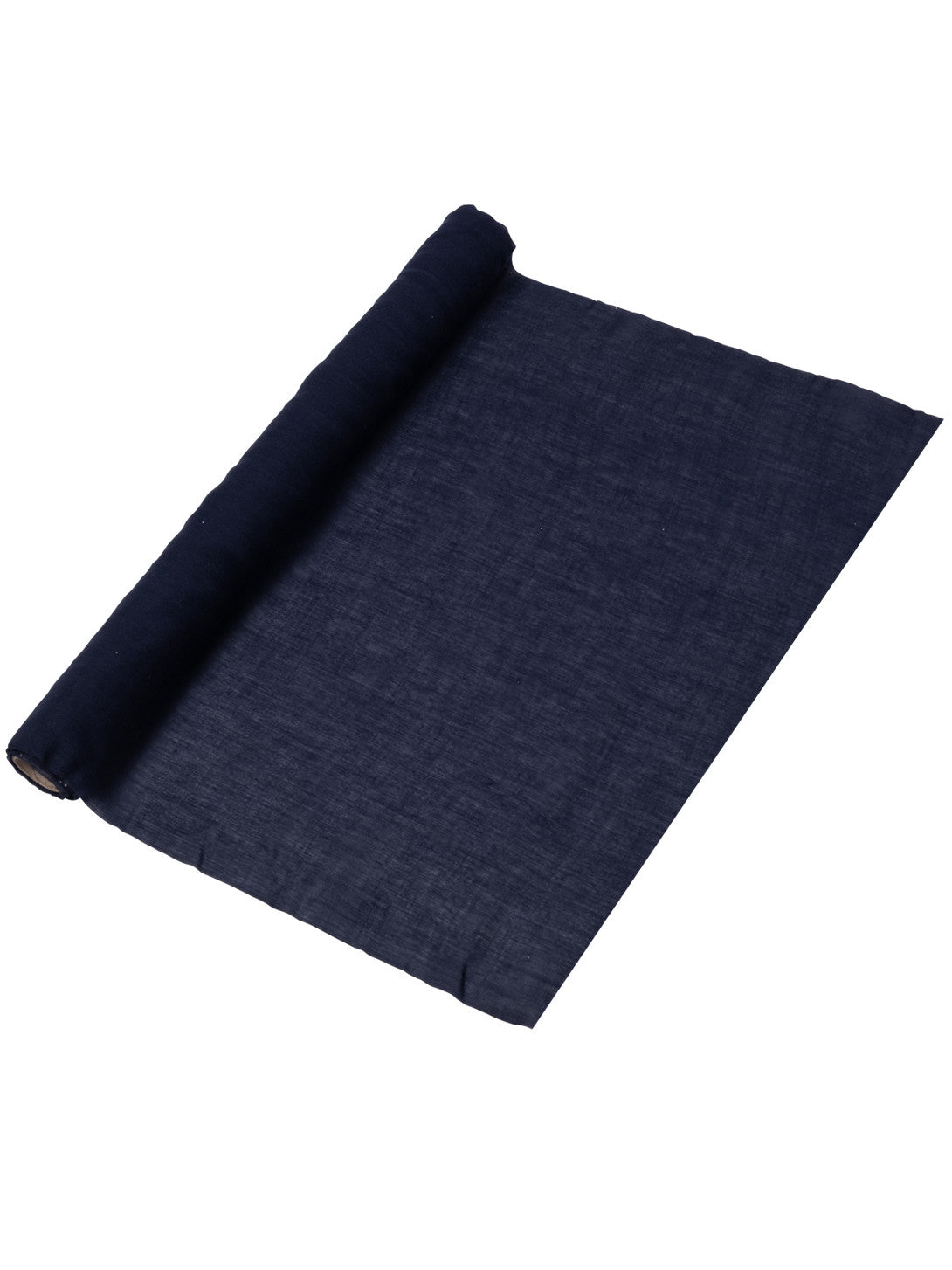 Chemin de table mousseline bleu marine 48 cm x 5 m