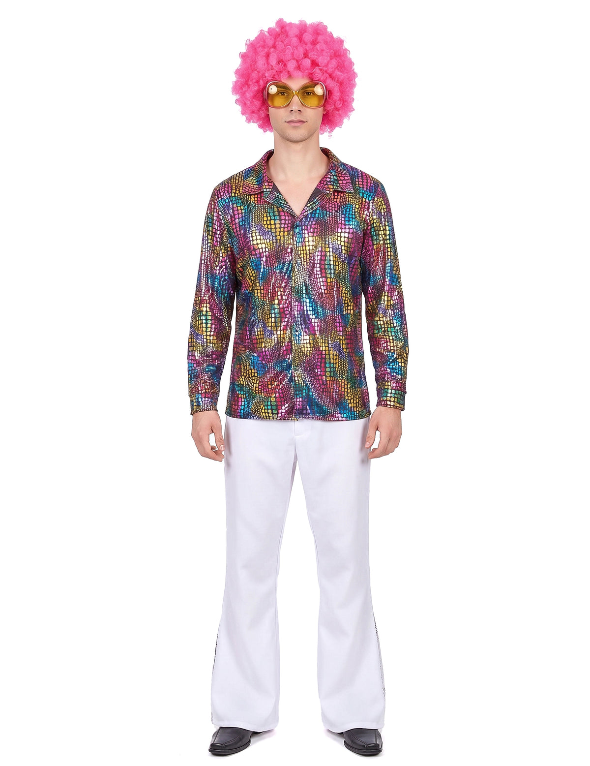 Disco-Hemd Kostüm für Herren