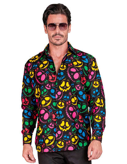 Neon Ghost Shirt für Herren