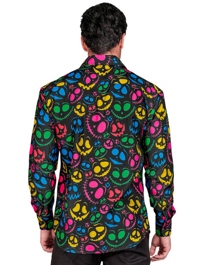 Neon Ghost Shirt für Herren