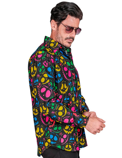 Neon Ghost Shirt für Herren