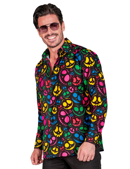 Neon Ghost Shirt für Herren