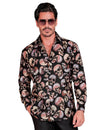 Herren Totenkopf Shirt