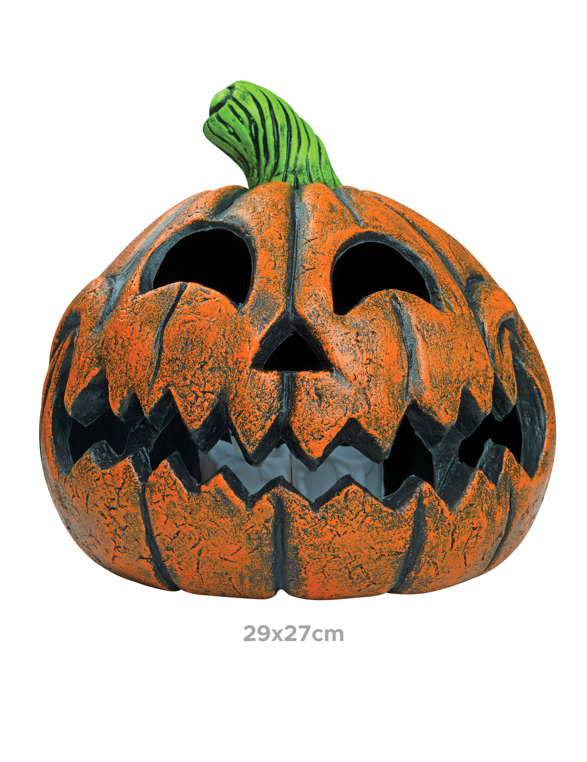 Kürbis Dekofigur Halloweendeko Tischdeko 29 x 27 x 73 cm orange