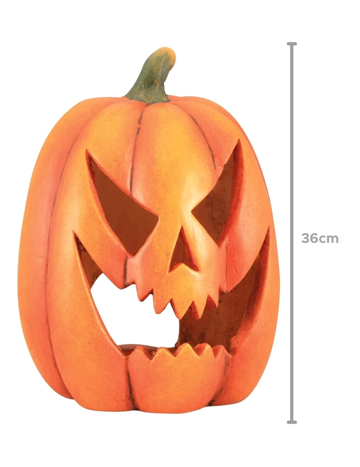 Gruseliger Kürbis 36 cm