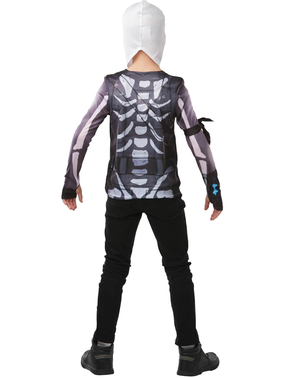 Rückansicht der Verkleidungsbox Skull Trooper Fortnite
