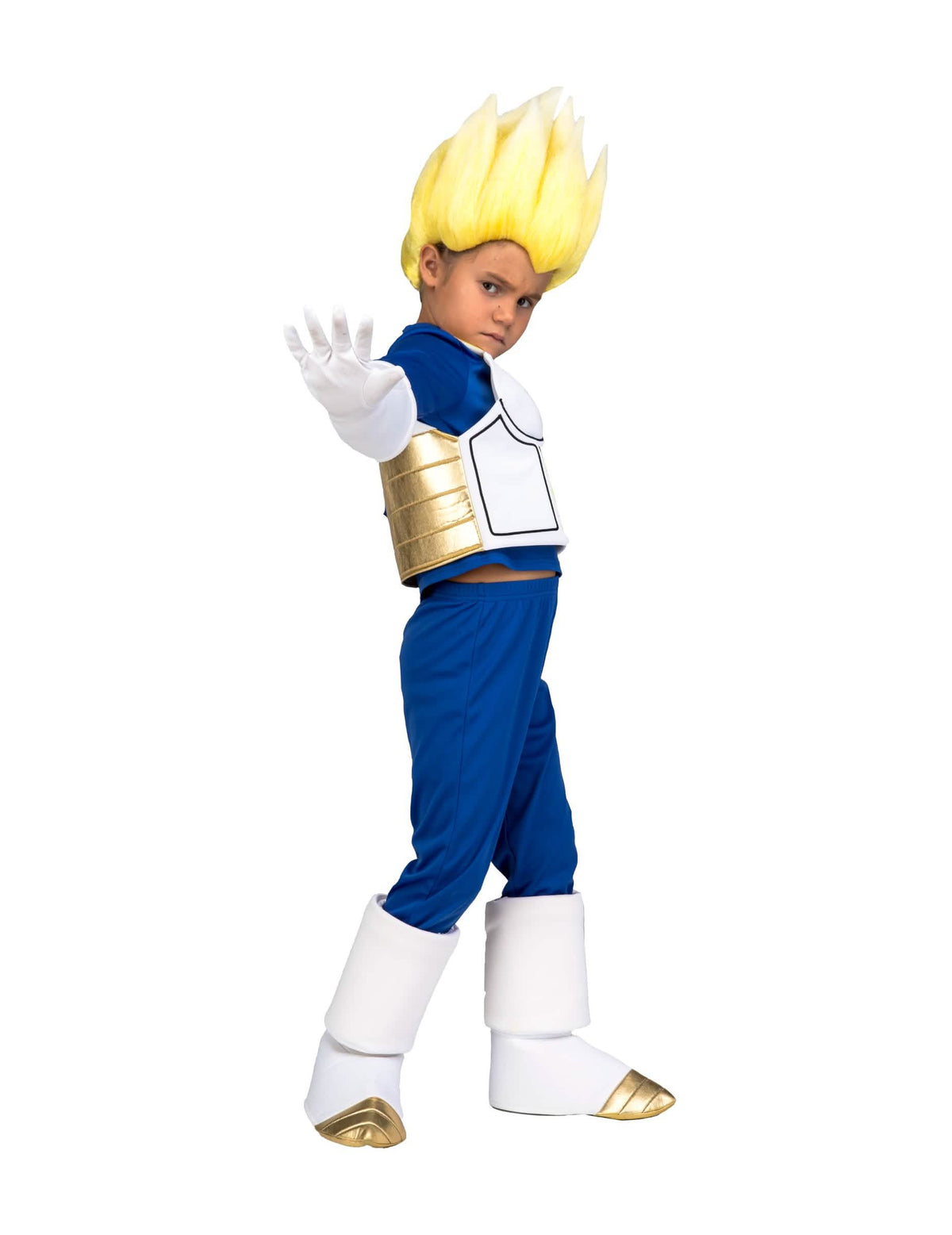 Seitenansicht der Verkleidungsbox Super Saiyan Vegeta Dragon Ball