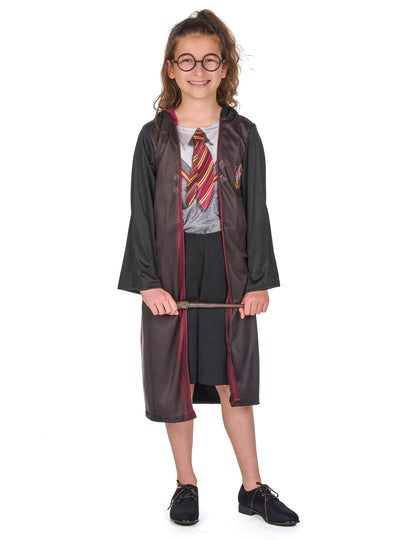 Vue de face du coffret déguisement et accessoires Harry Potter