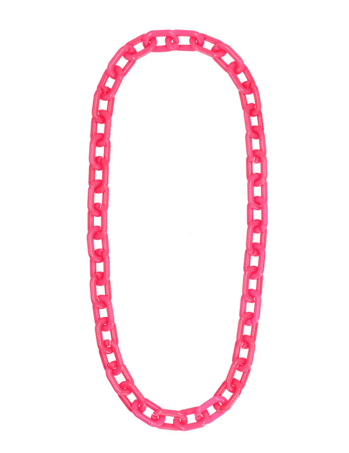 XXL Gliederkette in Neonpink