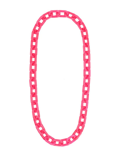 XXL Gliederkette in Neonpink